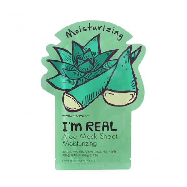 Tonymoly I'm Real Face Mask Sheet - Aloe