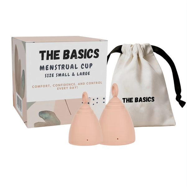 THE BASICS - Menstrual Cup Set of 2 (Large + Small)