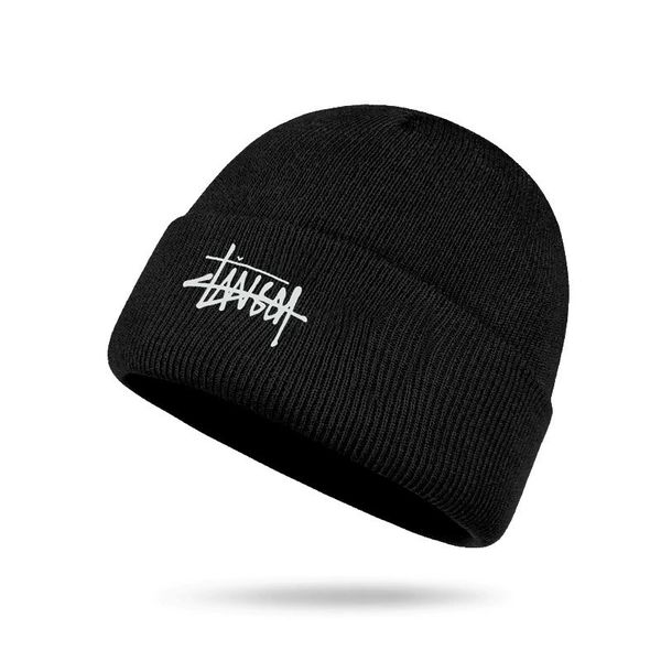 Knitted Hat For Men, Autumn And Winter Woollen Hat