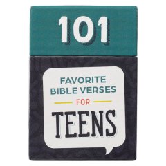 Boxed Cards - 101 Favorite Bible Verses For Teens