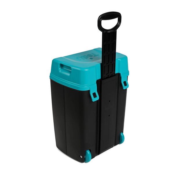 Todii Preschool Bag - Turquoise Body and Purple Lid