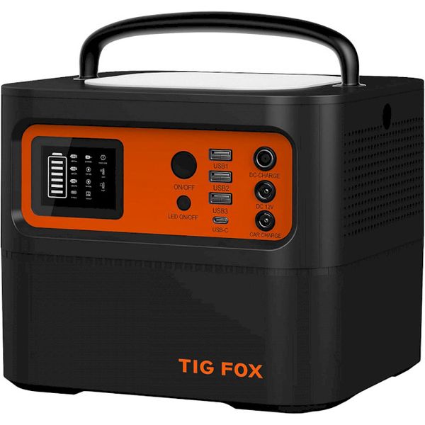 Tig Fox 540WH Portable Power Station Back Up Power - SA Plug Point