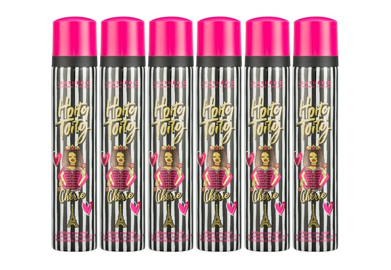 Lentheric Hoity Toity Cherie Perfume Body Spray 6 x 90ml