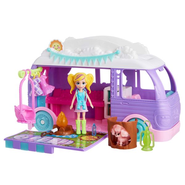 Polly Pocket Glamping Camper Van