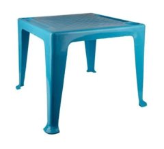 Portable Children's Table 50×50×45 cm - Ocean Blue