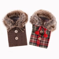 Christmas Wine Bottle Cover Set - 2 Pack