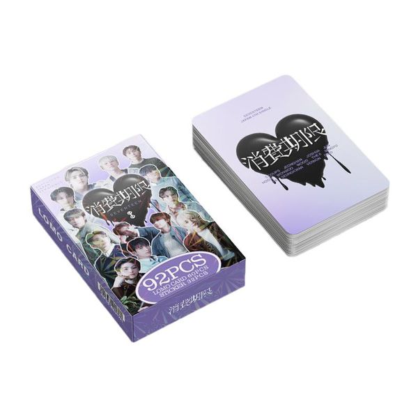 1 pack Kpop seventeen mini Photo album photocards sticker set 94321