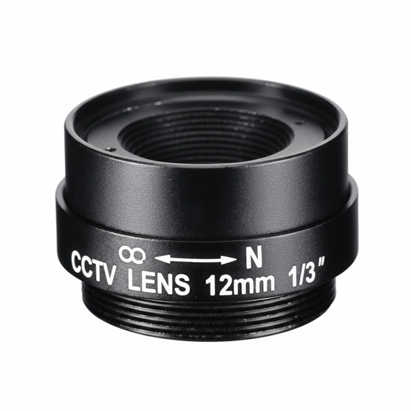Securnix 12MM CCTV Lens with F1.2 Aperture for 1/3" Cameras