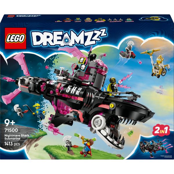 LEGO® DREAMZzz™ Nightmare Shark Submarine Toy 71500