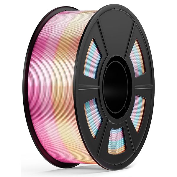 Watercolor Rainbow 1.75mm 1kg 3D Printing PETG Consumables