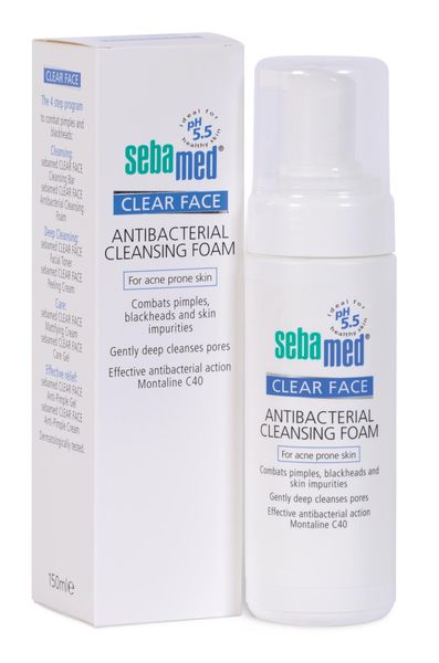 Sebamed Clear Face Antibacterial Cleansing Foam - 150ml