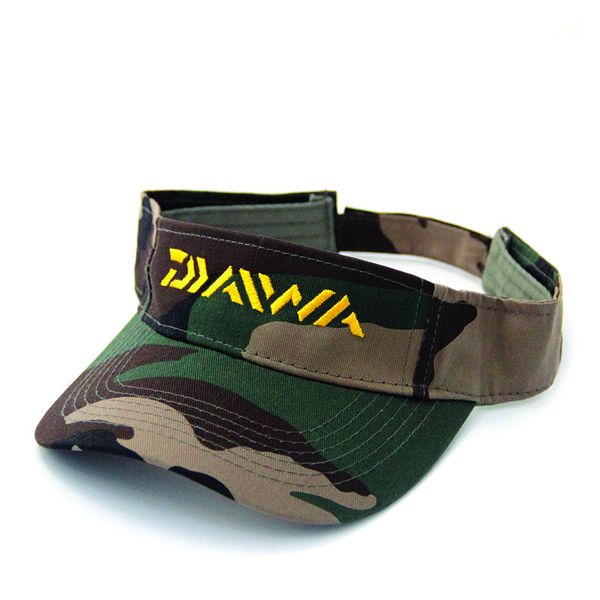 Daiwa Peak Cap Sunvisor, Camo Green