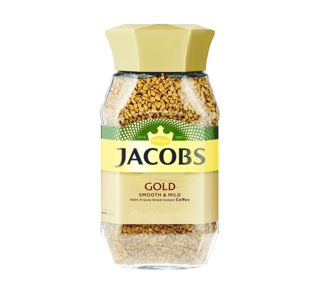 Jacobs Gold Smooth &amp; Mild Instant Coffee Jar - 5 x 200g