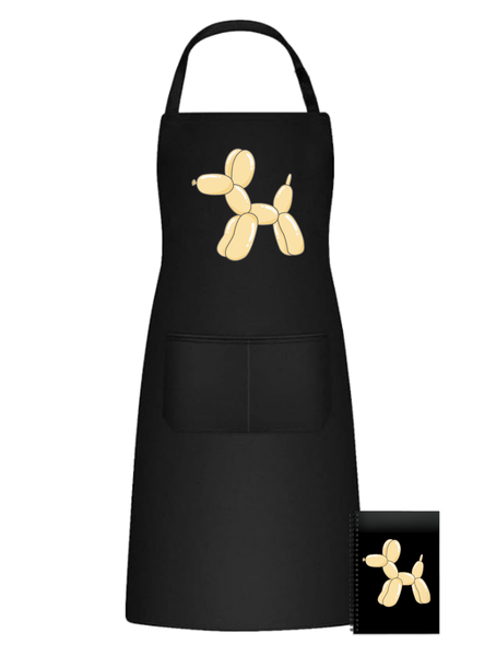 Yellow Balloon Dog Fun Kitchen Braai Apron Christmas Birthday Gift 505