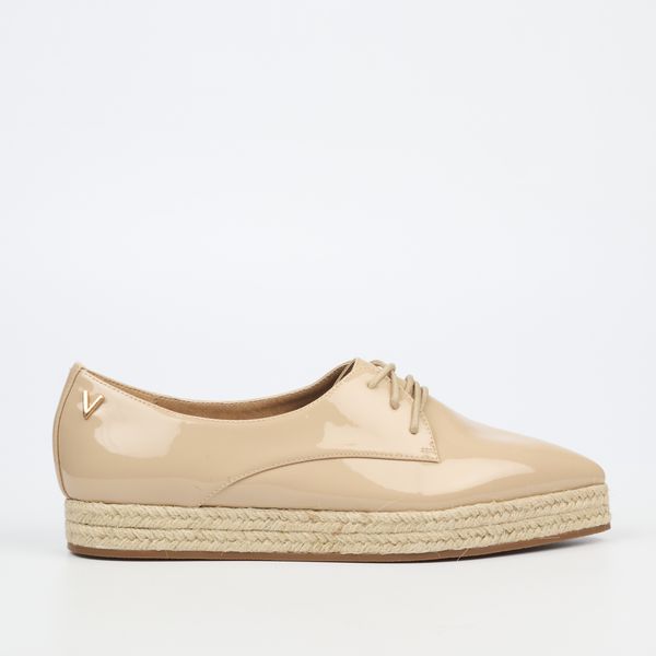 Viabeach Tesla 3 Women Faux Patent Shoes - Nude