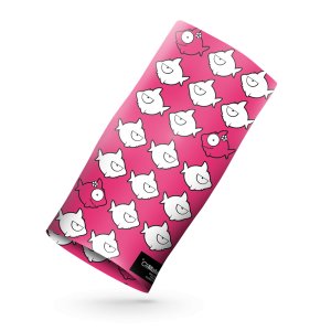 Climate Sport Scarf (Mask / Face Shield) - Pink Fish