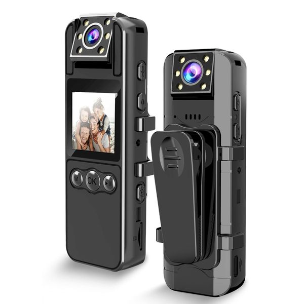 HD 4K Body Camera with Audio &amp; Video Recording