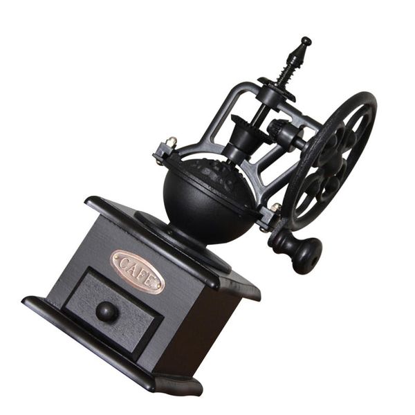1PC Retro Coffee Grinder Basket Manual Coffee Machine Kitchen Decoration