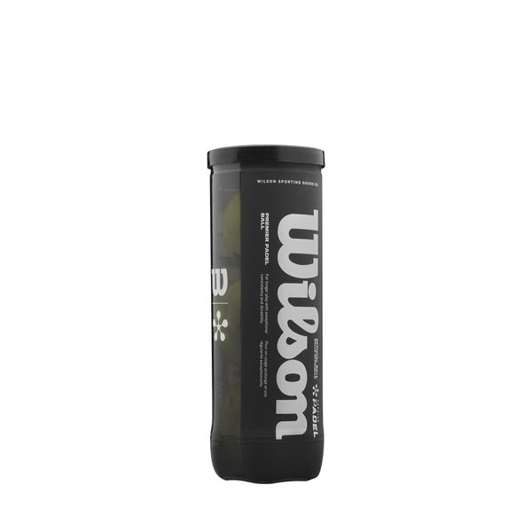 Wilson Premier Padel Ball Silver - 3 Ball Tin High Altitude