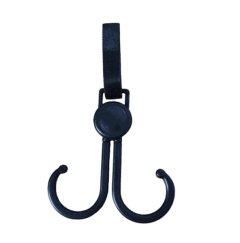 Baby Stroller Parcel Bag Dual- Head Hooks - Set of 2