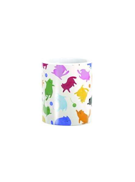 PepperSt Mug - Rainbow Kittens Pattern