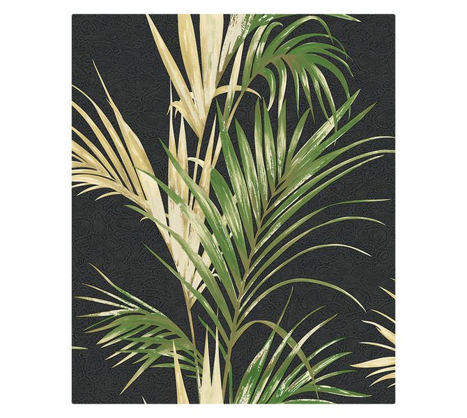 Palm's Wallpaper Black and Green 10 m x 530 mm
