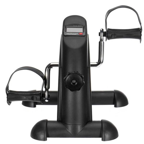 Under Desk Stationery Bike, Portable Pedal Bike Exerciser for Legs and Arms
