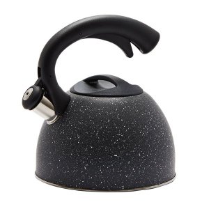 Stainless Steel Half Handle Whistling Kettle - 3L