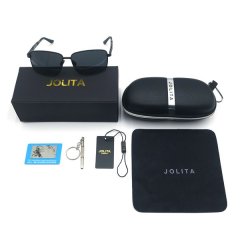 JOLITA Men's Metal Polarized Sunglasses for Driving with UV Protection-A585