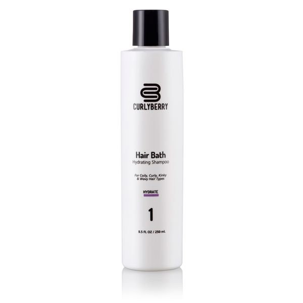 CurlyBerry - Effectively Nourishing Hair Bath Hydrating Shampoo - 250ml