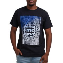 Bench-Mens-Conacher Ss T-Shirt-Black