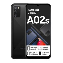 Samsung Galaxy A02s 32GB Dual Sim - Black