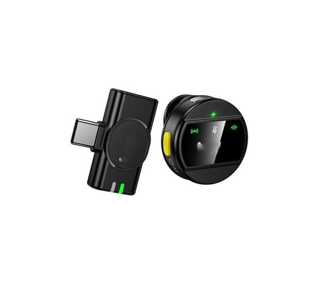 Wireless Magnetic &amp; Lapel Clip Microphone &amp; HD Noise-Canceling For Vloggers