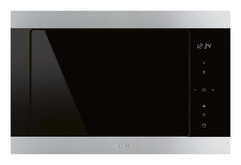 SmegFMI325X Built in Microwave with Grill