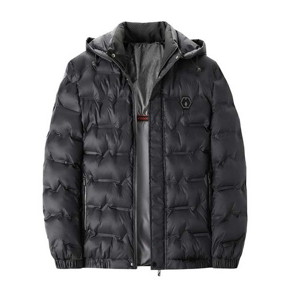 Men Black, Black Polyester Fitted Raincoat