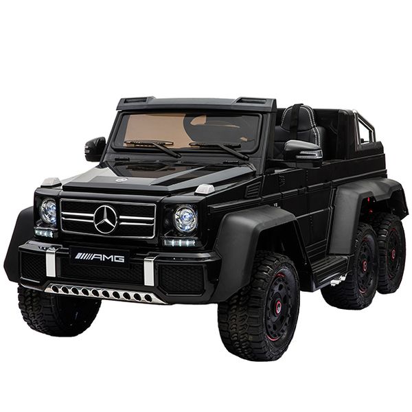 Mercedes G63 AMG 6X6 G-Wagon Licensed Kids Electric Ride On Car - Black