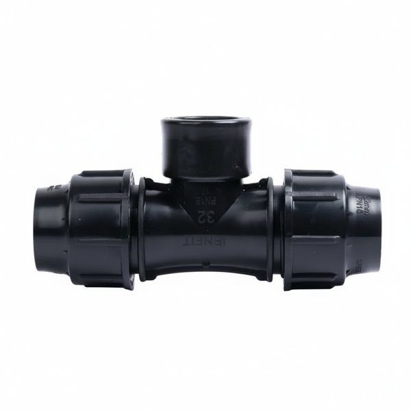 Jenfit Compression Tee Fitting 32mm for HDPE Pipe