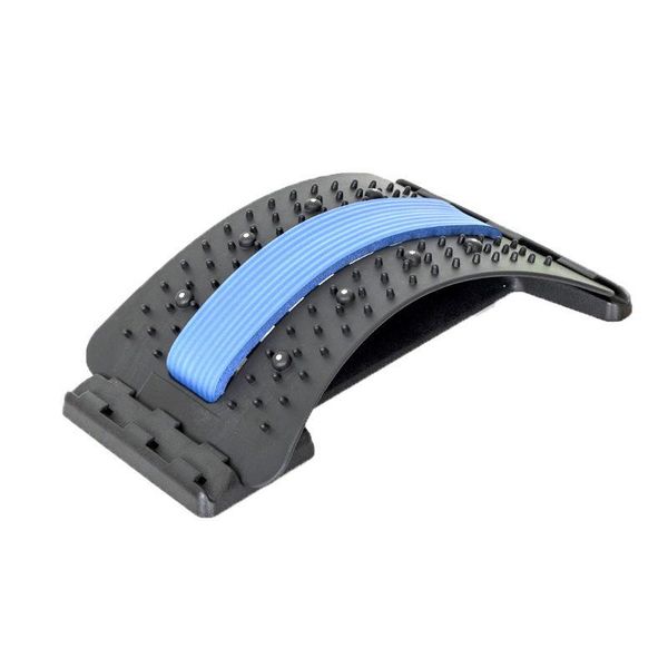 Back Pain Relief Lumbar Stretching Device For Bed, Chair, Or Car Use