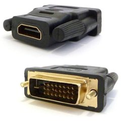 DW DVI Male To HDMI female Adapter