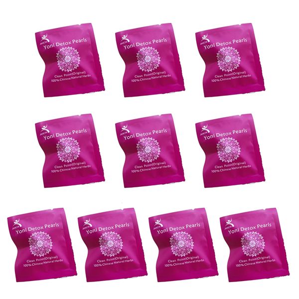 10 Pack Yoni Detox Pearls Nature Herbal Detox Pearls Women Clearing Tampons