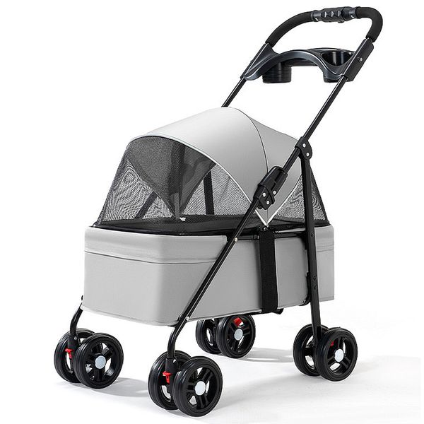 Pet Pram Stroller-Green