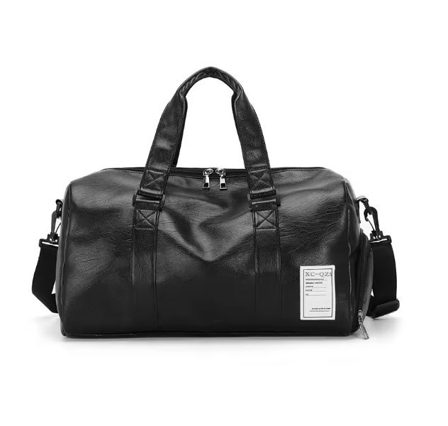 Weekender Travel Overnight PU Carry-on Luggage Duffle Bag