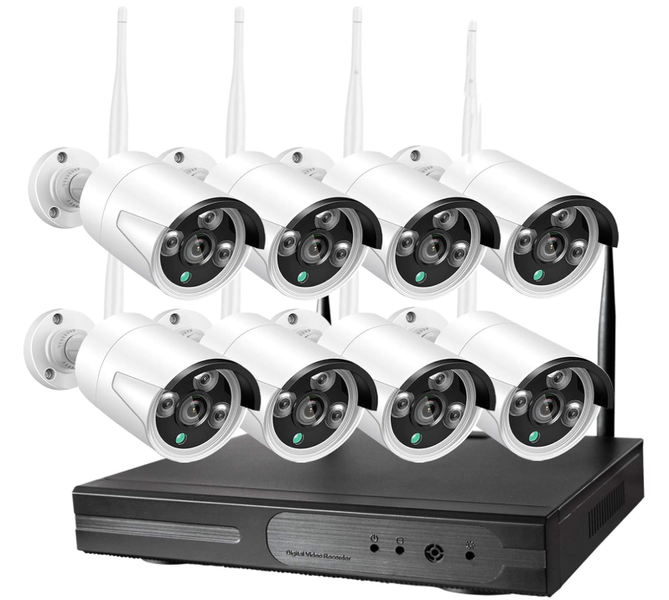 8-channel 1080P wireless Network video recorder