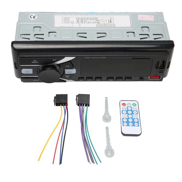 Car MP3 Radio Player Find A Car 7 Colored Lights USB Charging Bluetooth