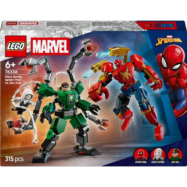 LEGO® Marvel Mech Battle: Spider-Man vs. Doc Ock 76338