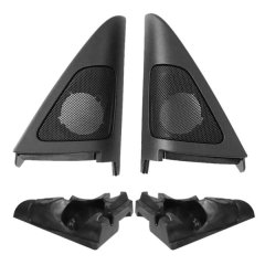 Set Car Front Door Speaker Audio Cover Horn Tweeter Compatible with Bmw