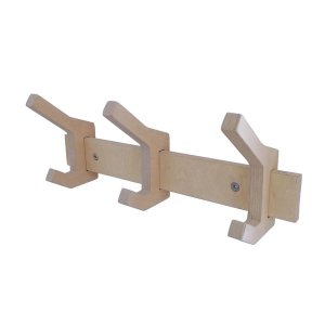 Coat &amp; Hat Hook, Nordic style Three Hook, Birch Plywood