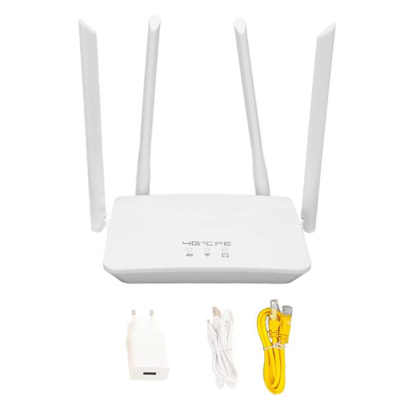 Portable 4G WiFi Router - 10 Devices, 3000mAh