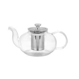Tramontina 1-litre Glass and Stainless Steel Teapot with Infuser