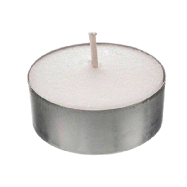 Candle Tea-Light White - 50 Piece